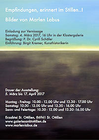 ZU Dritt, Ausstellung  von Margaretze Bartsch, 